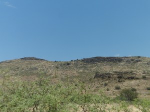 This ridge runs northeastward, from Horner Gulch.